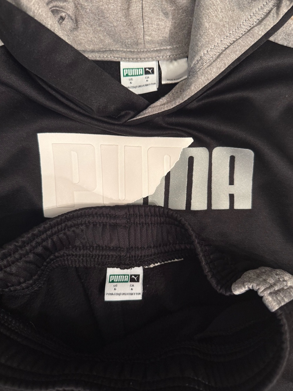 PUMA 2pc Set - Boys sz 6 - Picture 2 of 3